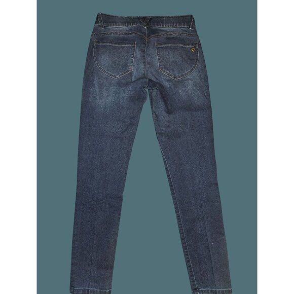 2/$35 Democracy Ab Technology Skinny Ankle Stretch Jeans Women 2 Tummy Control - Picture 3 of 12